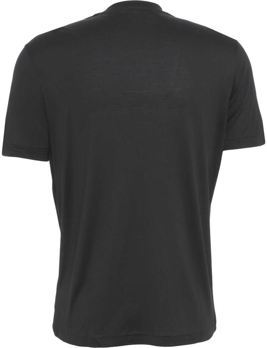 Tricouri Stefan Brandt Silk t-shirt Enno Black Barbati (BM 19033198) 3