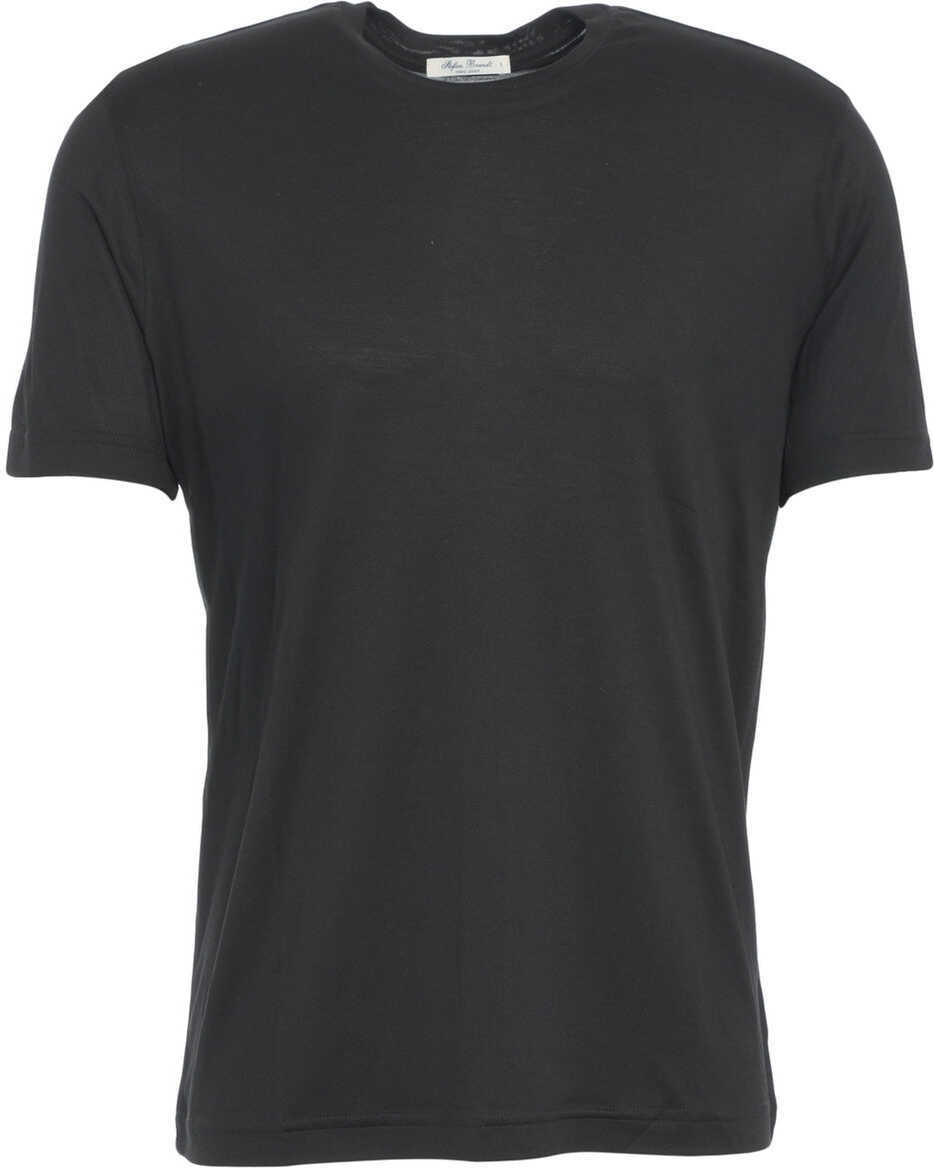 Tricouri Stefan Brandt Silk t-shirt Enno Black Barbati (BM 19033198) 1
