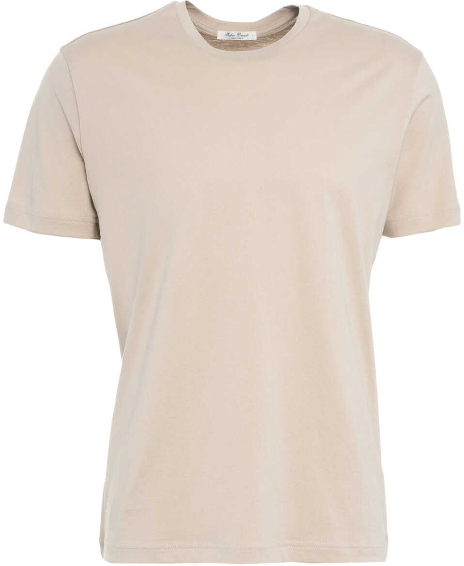Tricouri Stefan Brandt Jersey t-shirt Enno Beige Barbati (BM 19033207) 2