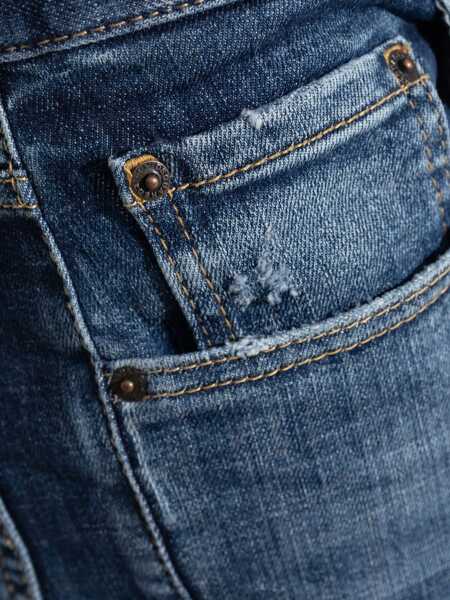 Blugi DSQUARED2 Straight fit jeans 642 Blue Barbati (BM 19033234) 5