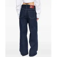 Blugi evazati Dama - Blugi evazati DSQUARED2 Wide leg jeans Traveller Blue Femei (BM 19033246) - B-mall.ro