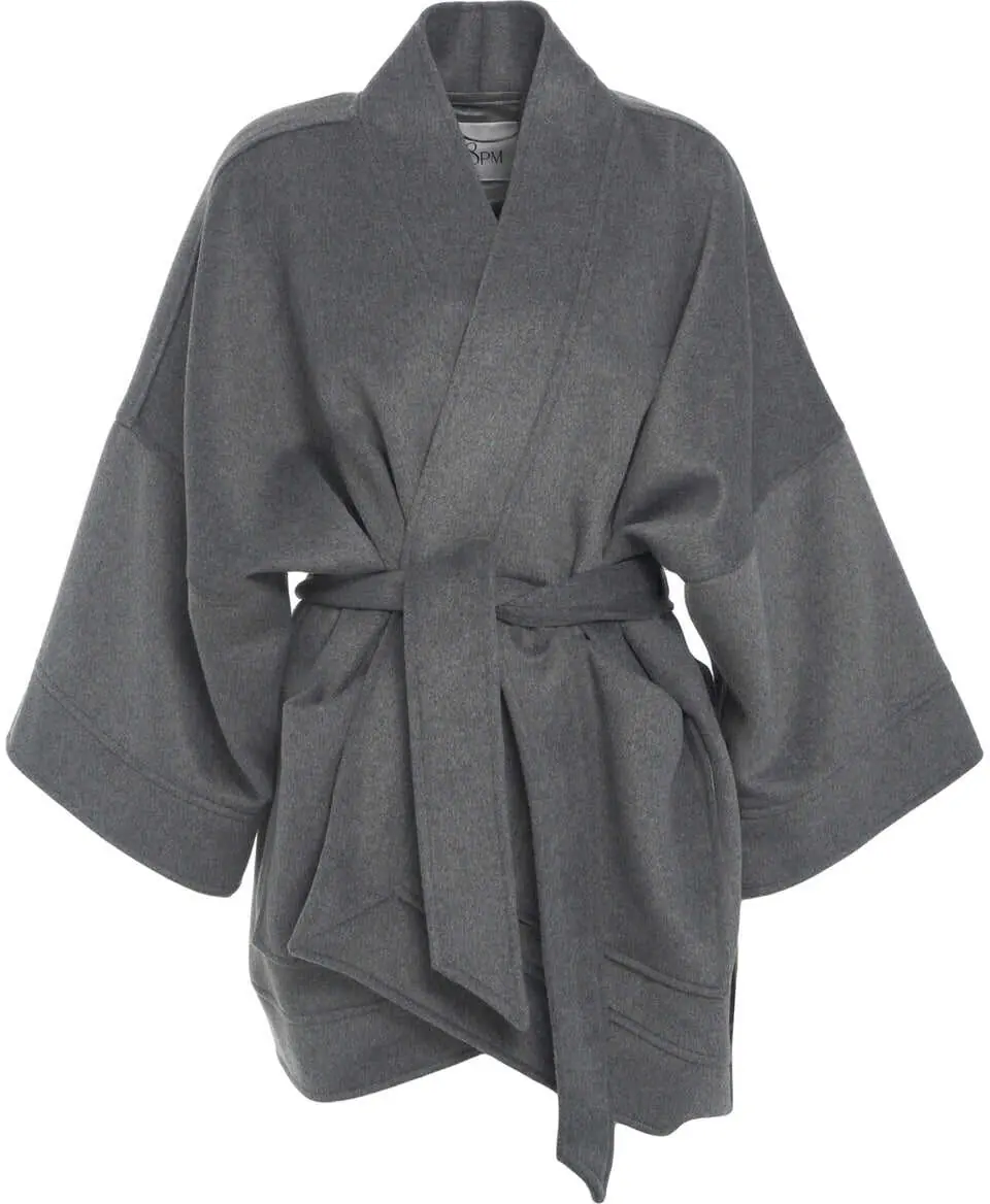 Paltoane 8PM Kimono coat Liberty Grey Femei (BM 19033249) 2