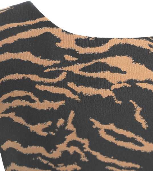 Rochii scurte Baum und Pferdgarten Animalier dress Avona Black Femei (BM 19033279) 4