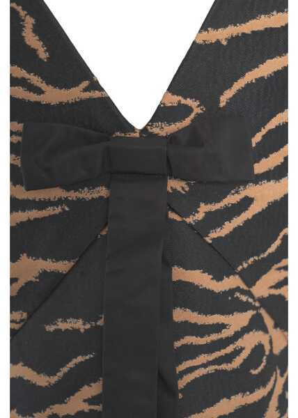 Rochii scurte Baum und Pferdgarten Animalier dress Avona Black Femei (BM 19033279) 5