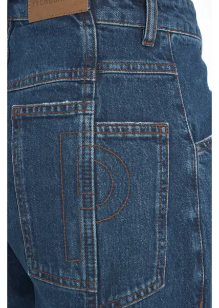 Blugi evazati Baum und Pferdgarten Wide leg jeans Nanya Blue Femei (BM 19033282) 7