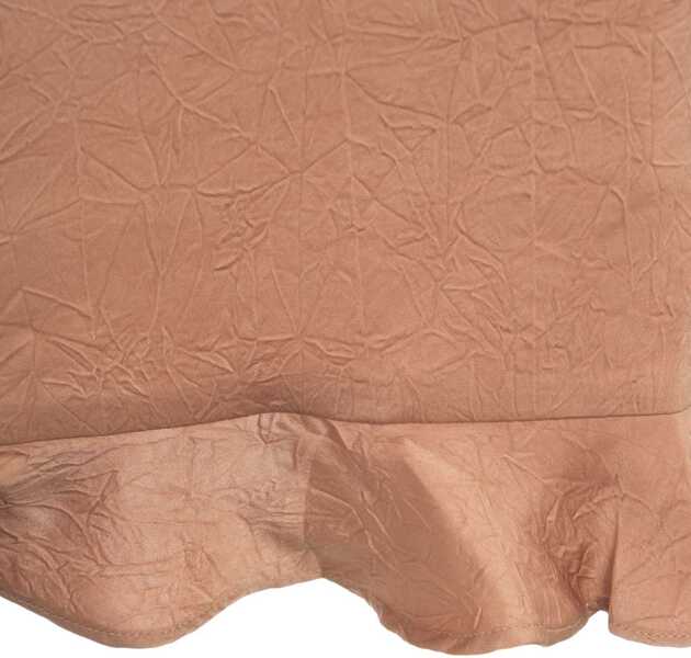 Fuste lungi Baum und Pferdgarten Crinkled satin skirt Sesse Brown Femei (BM 19033294) 5