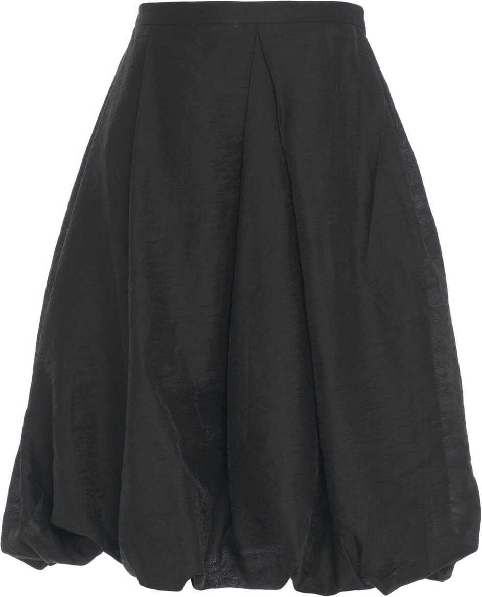 Fuste lungi Baum und Pferdgarten Balloon midi skirt Susan Black Femei (BM 19033303) 2