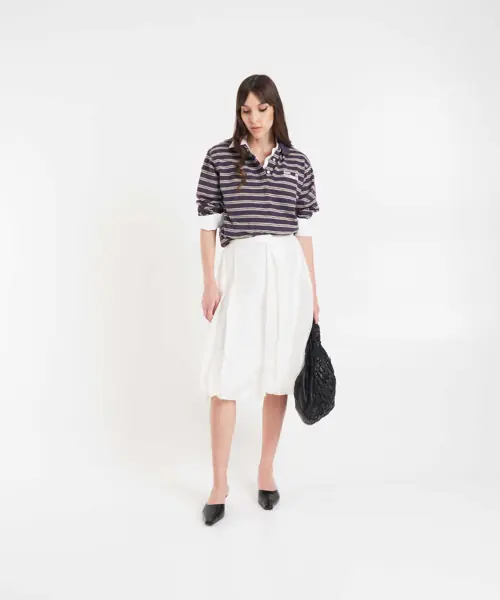 Fuste lungi Baum und Pferdgarten Balloon midi skirt Susan White Femei (BM 19033303) 4