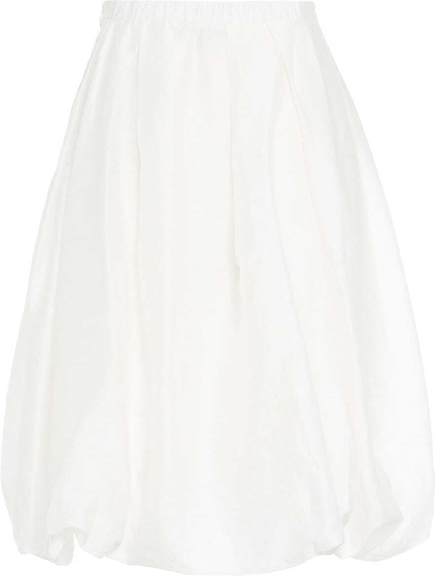 Fuste lungi Baum und Pferdgarten Balloon midi skirt Susan White Femei (BM 19033303) 6