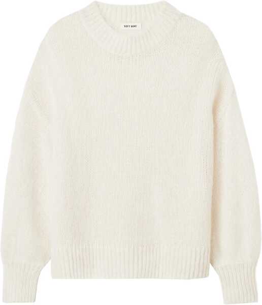 Pulovere Soft Goat Oversized loose knit sweater White Femei (BM 19033306) 1