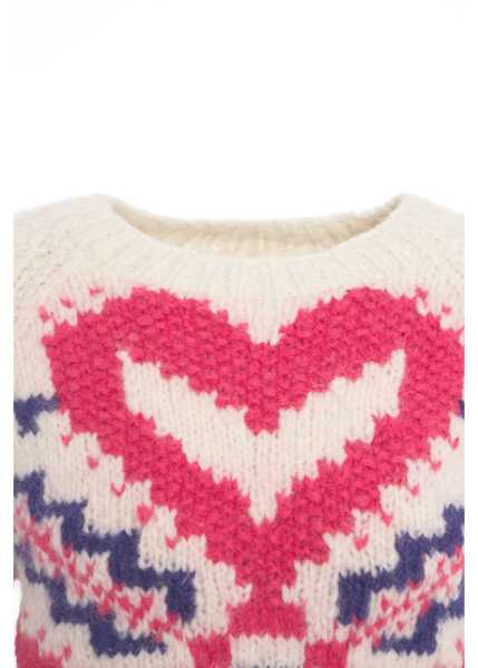 Pulovere Frantic Sweater Laberinth of Love Multicolor Femei (BM 19033330) 4