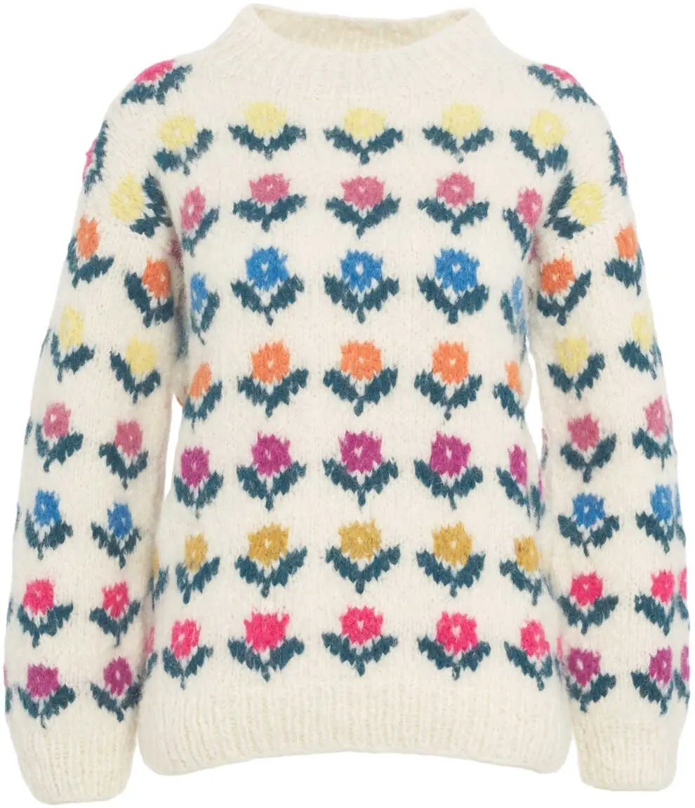 Pulovere Frantic Alpaca blend sweater Magnolia Multicolor Femei (BM 19033333) 2