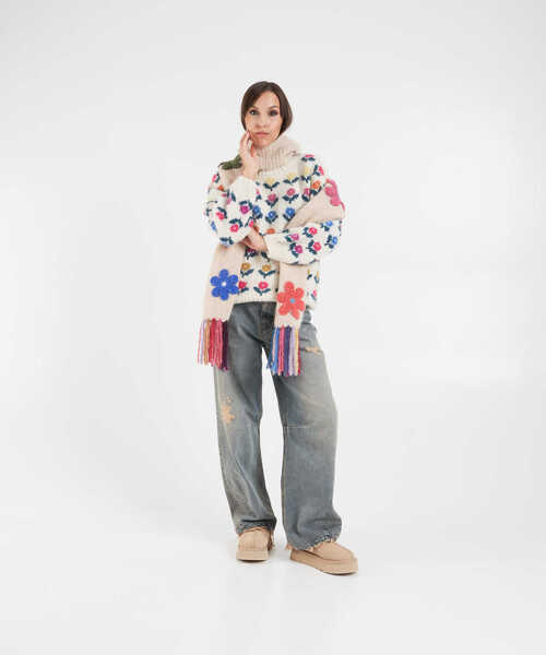 Pulovere Frantic Alpaca blend sweater Magnolia Multicolor Femei (BM 19033333) 3