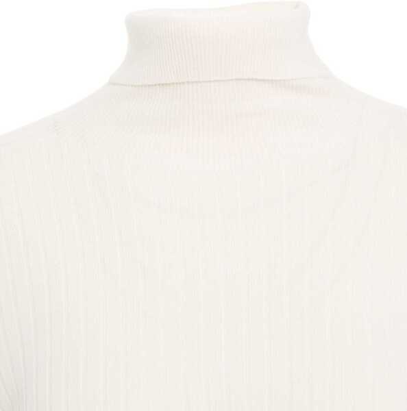 Pulovere Kaos Turtleneck sweater White Femei (BM 19033342) 5
