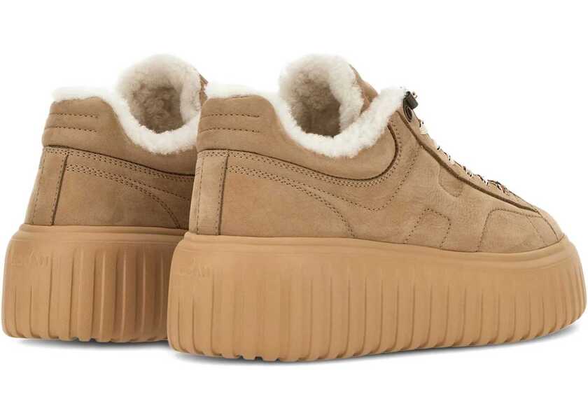 Sneakers Hogan Sneakers H-Stripes Beige Femei (BM 19033360) 3