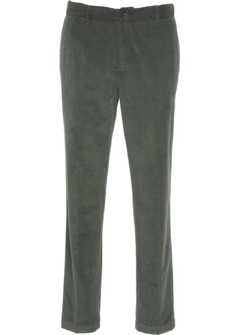 Pantaloni casual Briglia Corduroy pants Green Barbati (BM 19033402) 2
