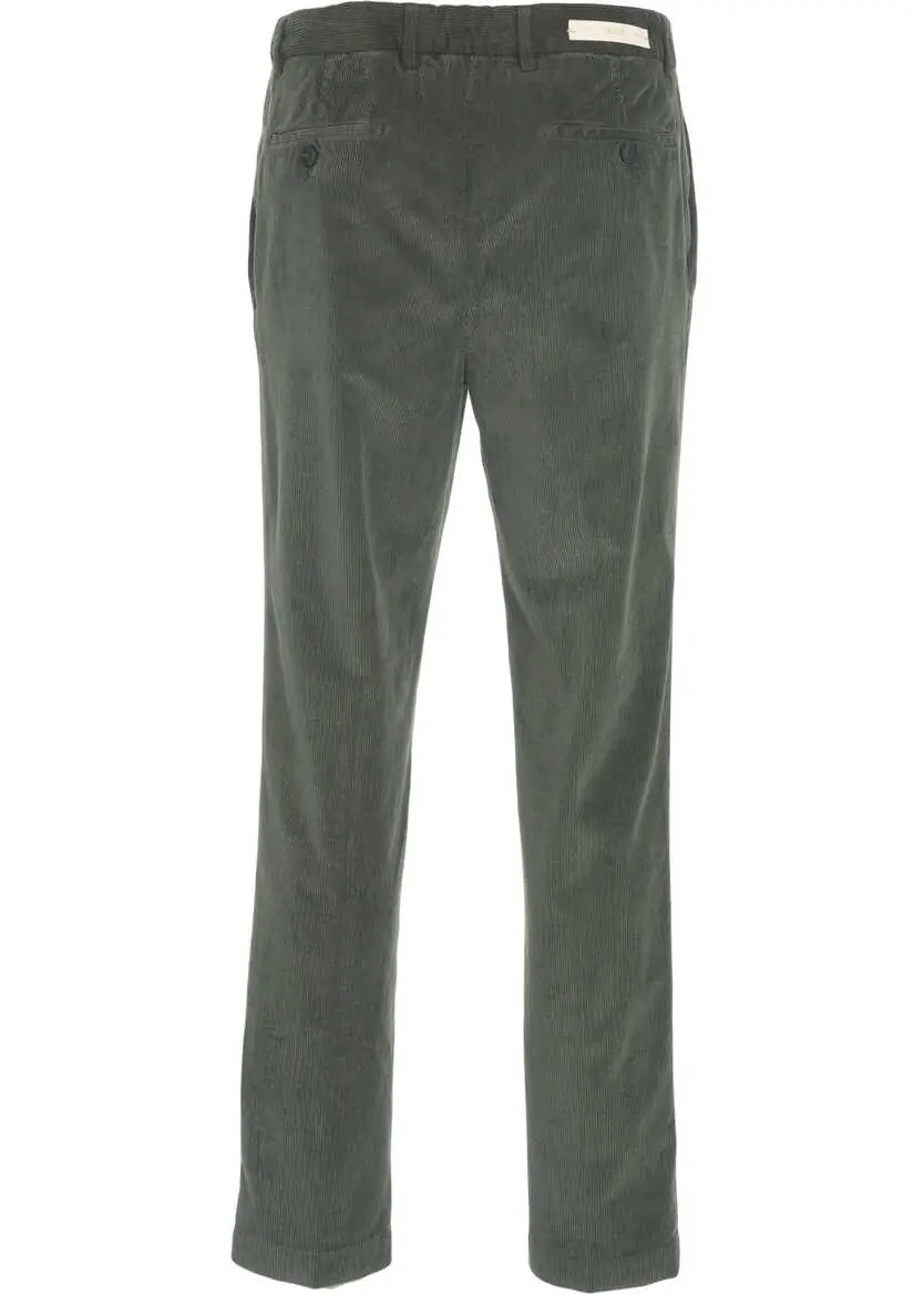 Pantaloni casual Briglia Corduroy pants Green Barbati (BM 19033402) 4