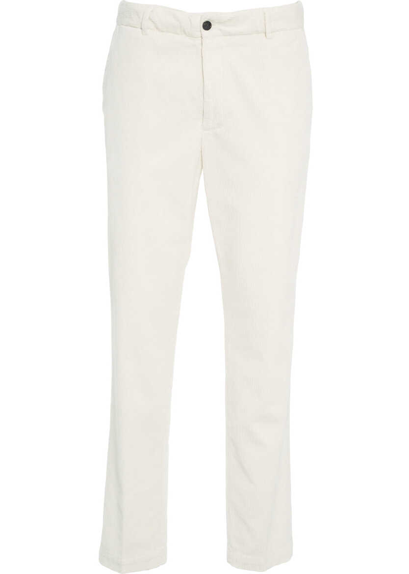 Pantaloni casual Briglia Corduroy pants White Barbati (BM 19033402) 2