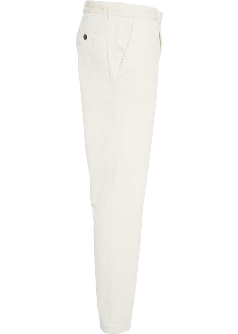 Pantaloni casual Briglia Corduroy pants White Barbati (BM 19033402) 3