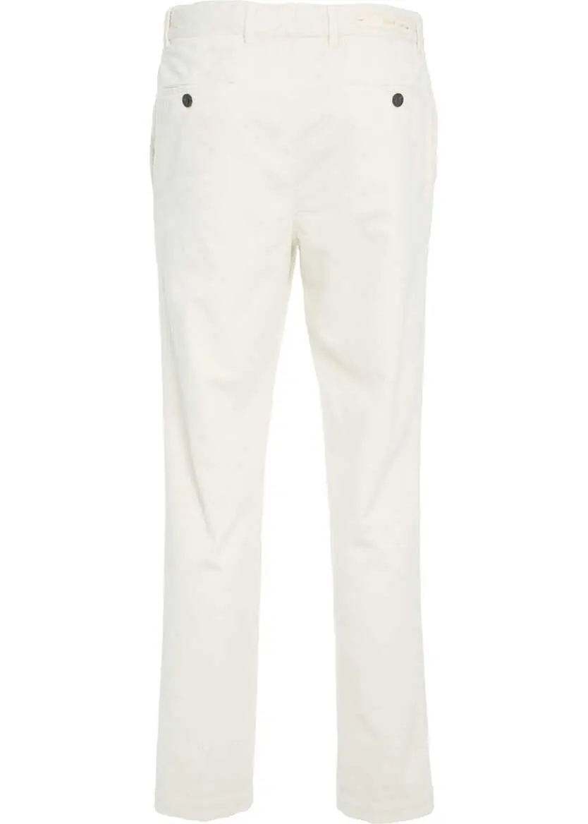 Pantaloni casual Briglia Corduroy pants White Barbati (BM 19033402) 4