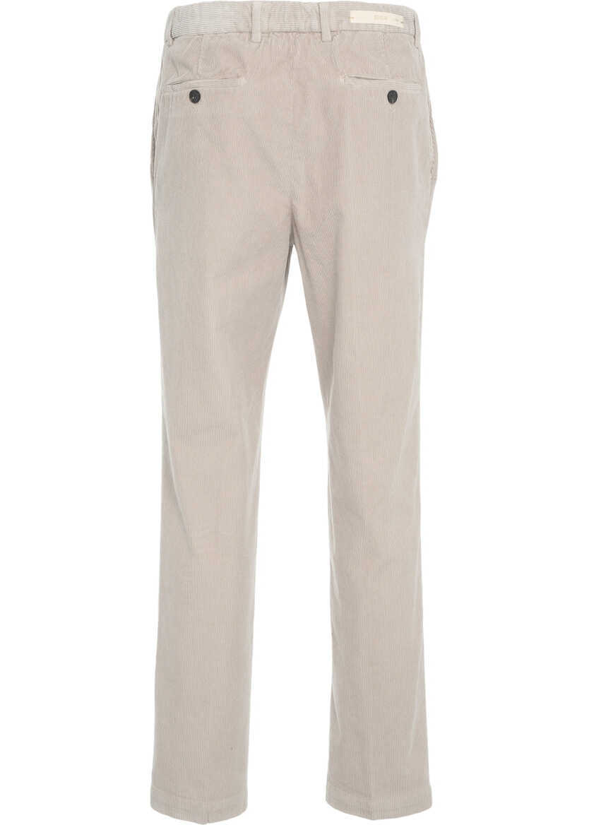 Pantaloni casual Briglia Corduroy pants Grey Barbati (BM 19033402) 4