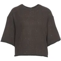 Maiouri Knit top with sequins Femei