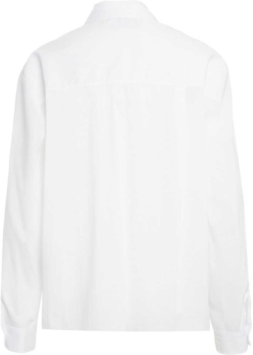 Bluze Kaos Cotton blend blouse White Femei (BM 19033429) 3