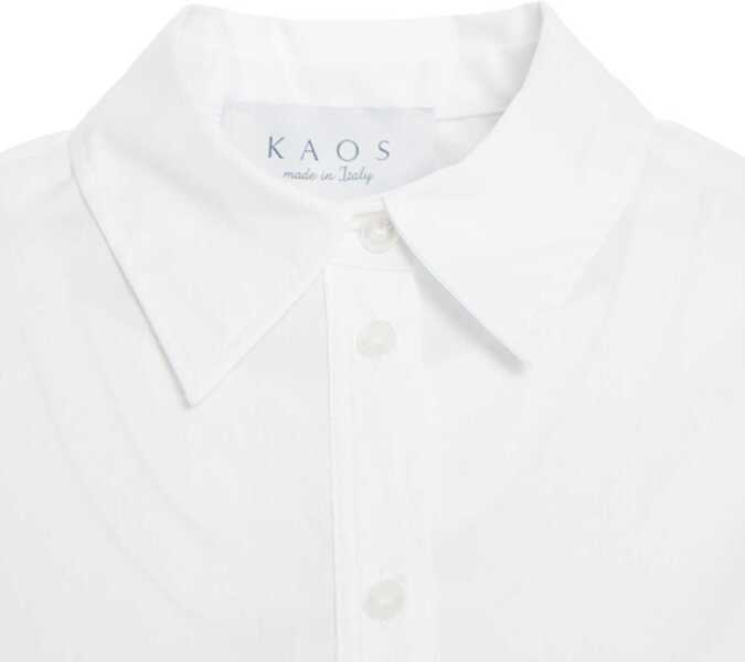 Bluze Kaos Cotton blend blouse White Femei (BM 19033429) 4