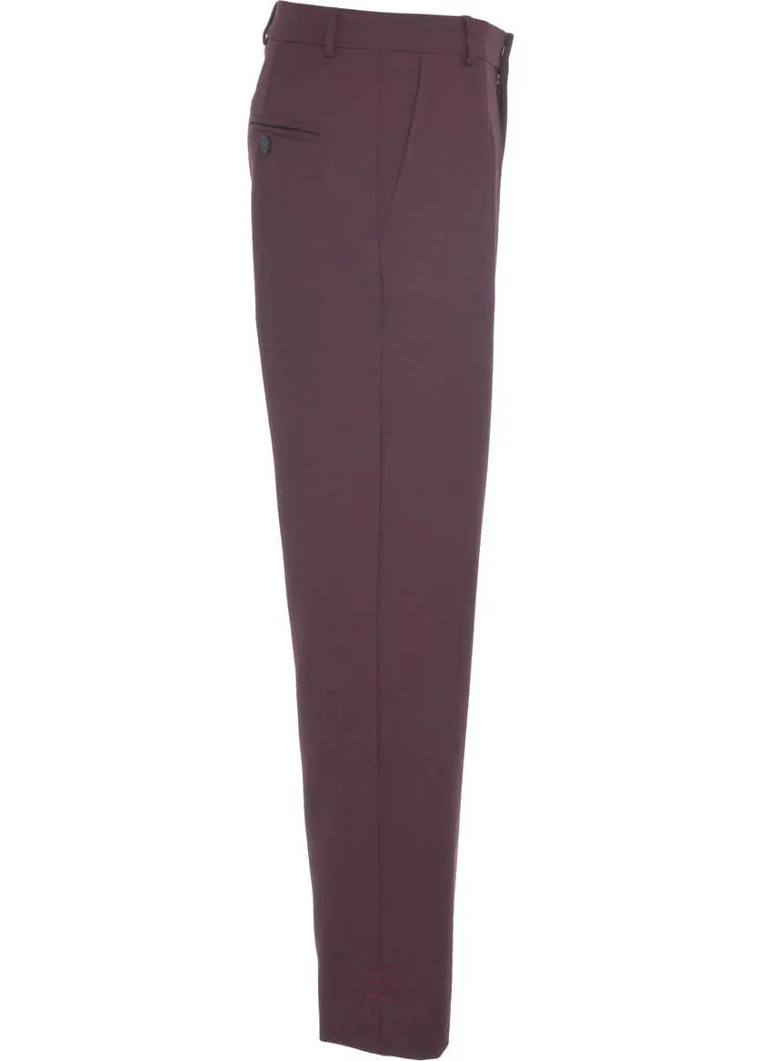 Pantaloni casual AMARANTO Chino pants Purple Barbati (BM 19033441) 3