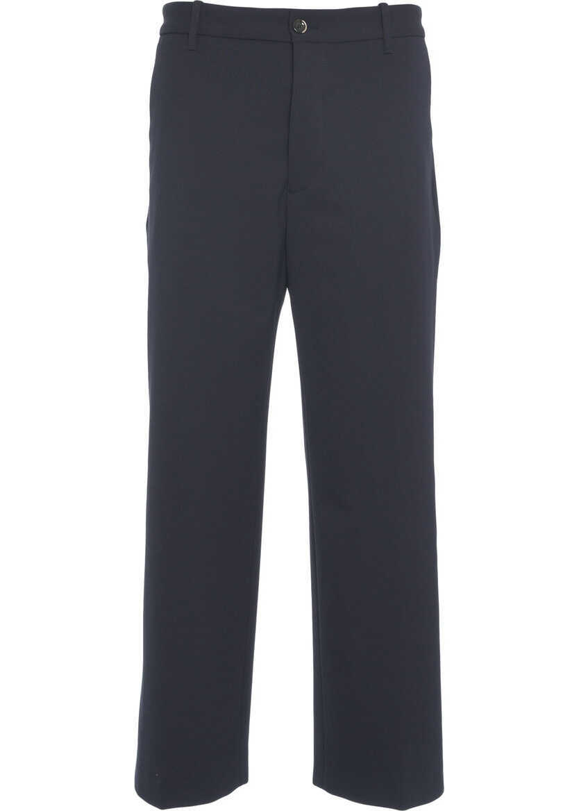 Pantaloni casual Nine in the morning Baggy pants Apollon Blue Barbati (BM 19033453) 2