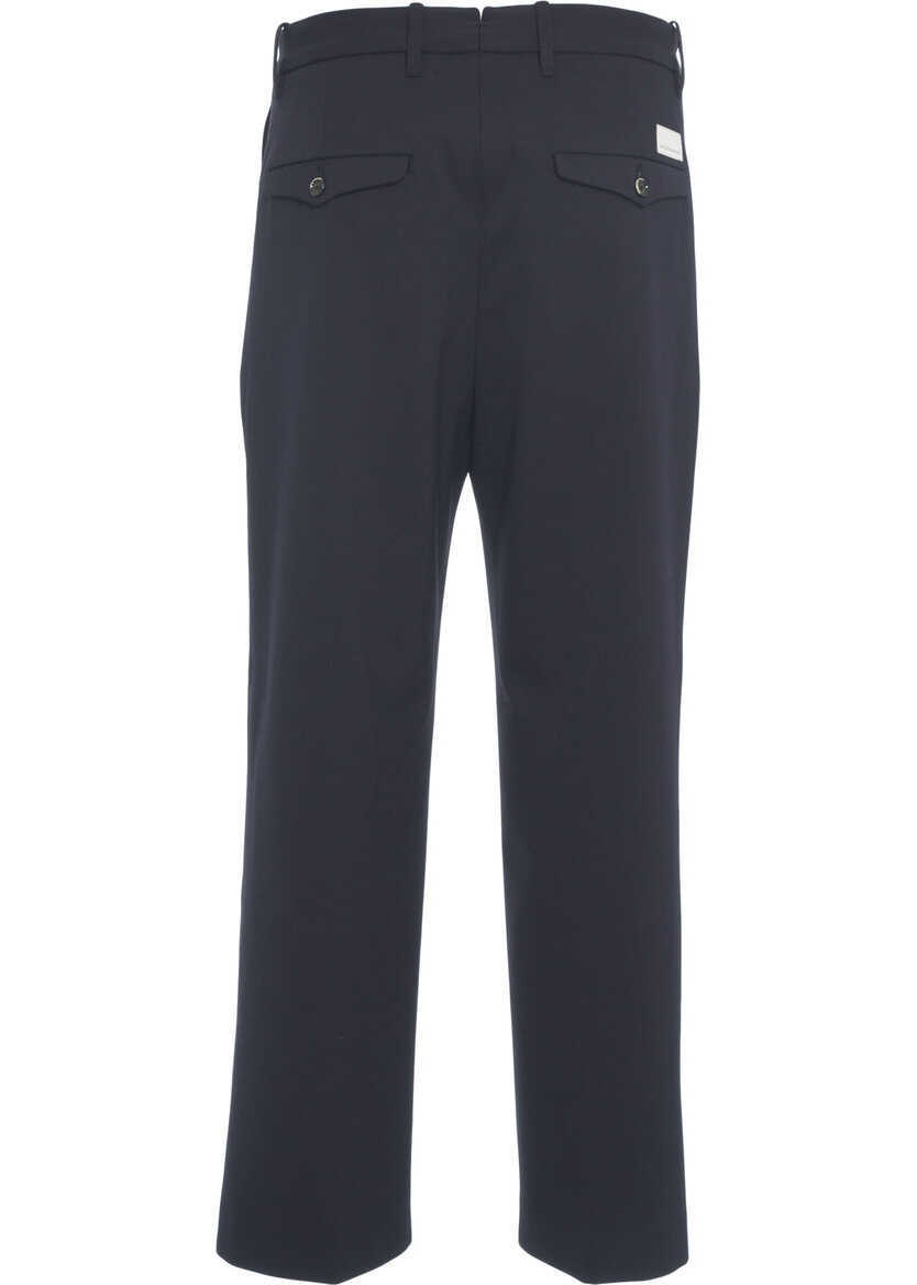 Pantaloni casual Nine in the morning Baggy pants Apollon Blue Barbati (BM 19033453) 4