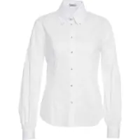 Bluze Blouse with button-down collar Femei