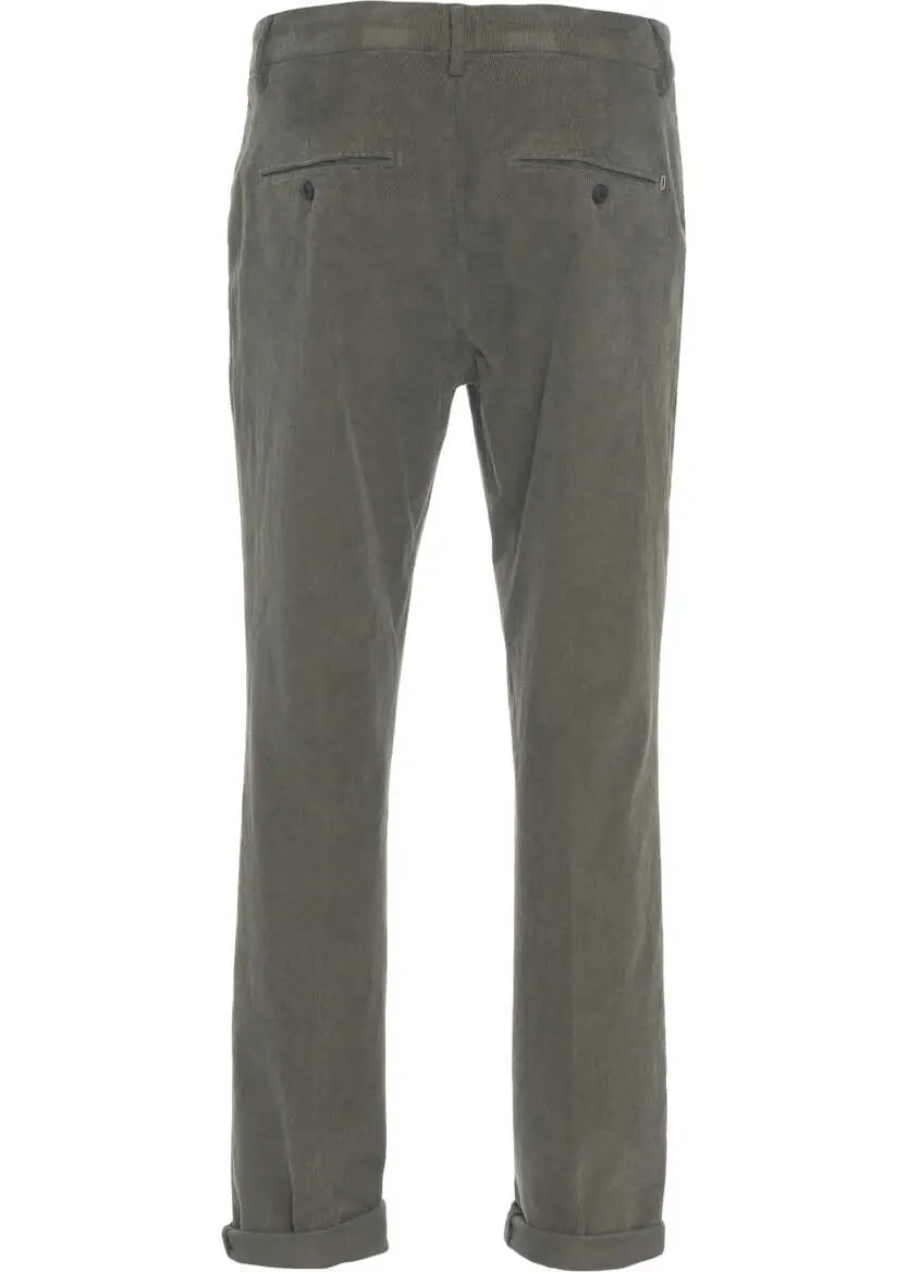 Pantaloni casual Dondup Chino pants Gaubert Grey Barbati (BM 19033465) 5