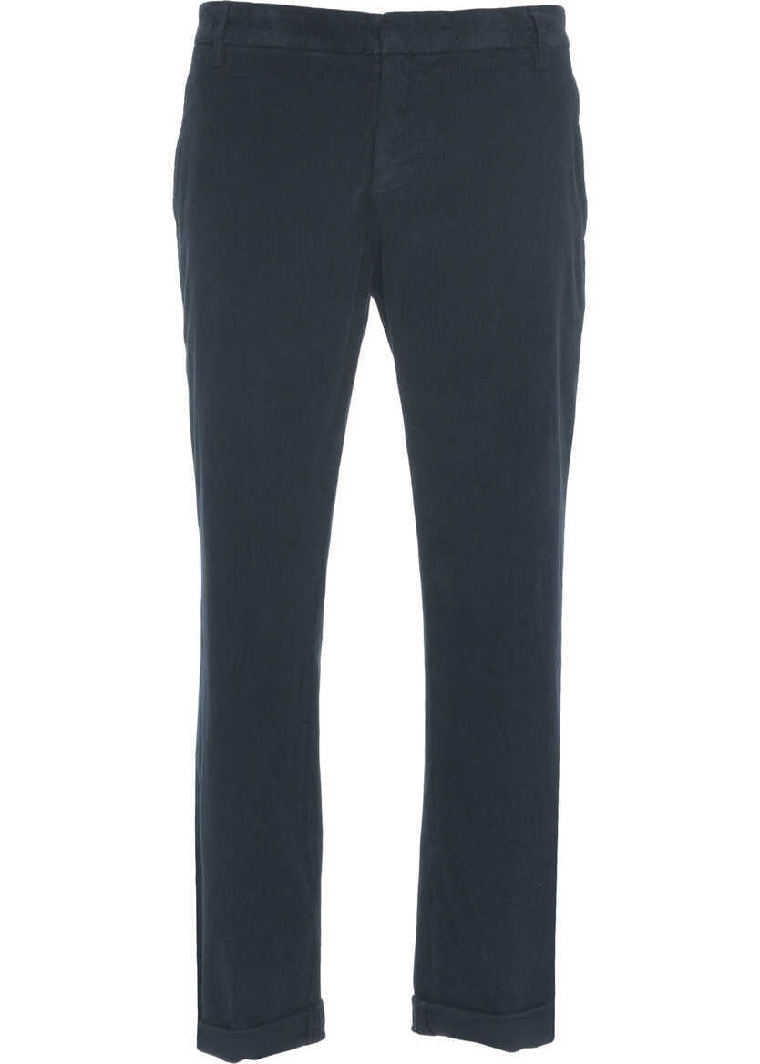 Pantaloni casual Dondup Chino pants Gaubert Blue Barbati (BM 19033468) 2