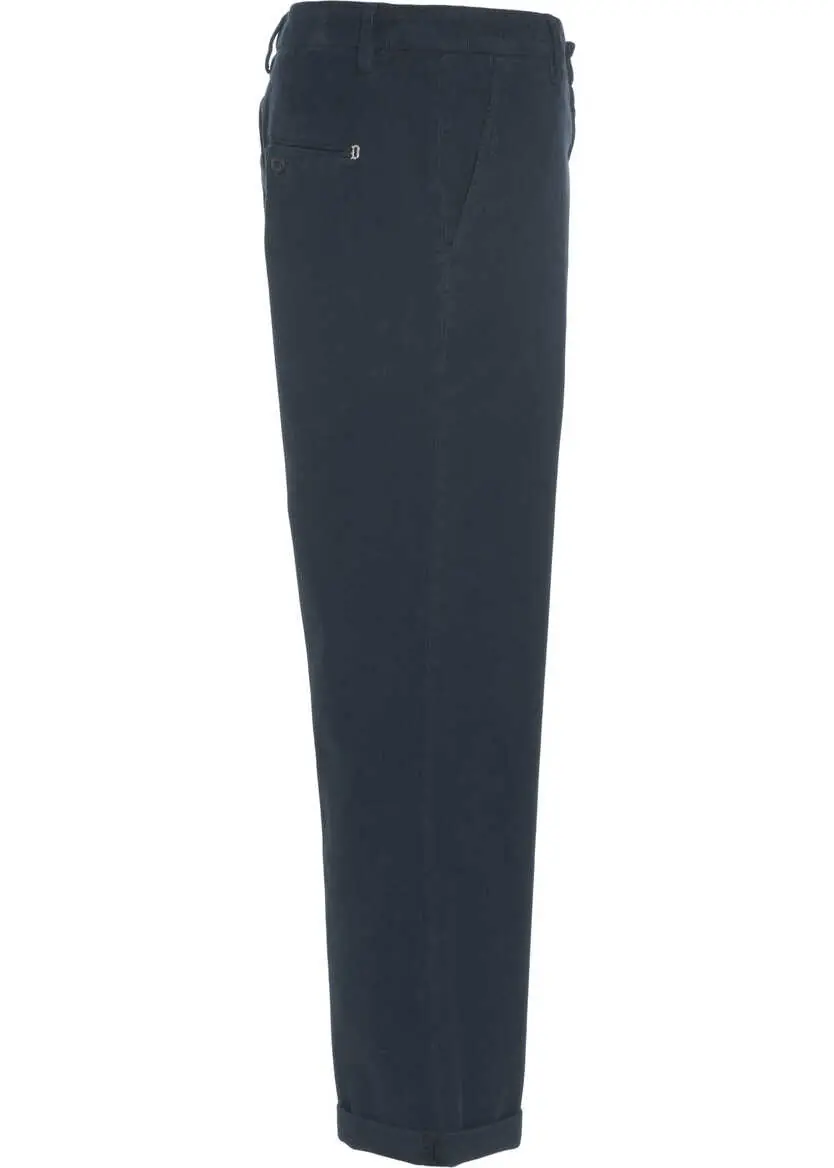 Pantaloni casual Dondup Chino pants Gaubert Blue Barbati (BM 19033468) 6