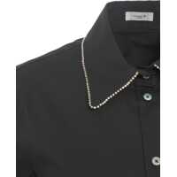 Bluze Dama - Bluze Himons Blouse with rhinestone applique Black Femei (BM 19033474) - B-mall.ro