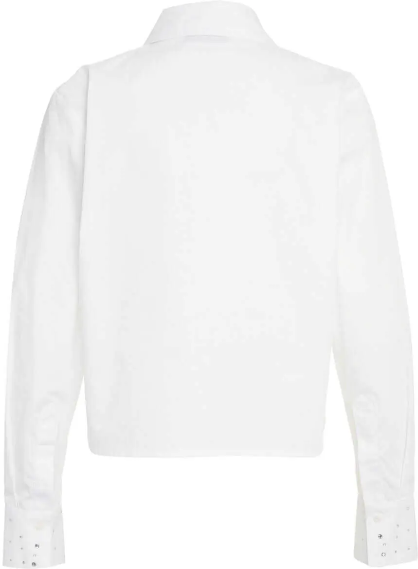 Bluze Liu Jo Blouse with rhinestone application White Femei (BM 19033480) 3