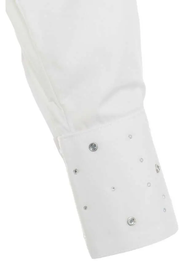 Bluze Liu Jo Blouse with rhinestone application White Femei (BM 19033480) 5