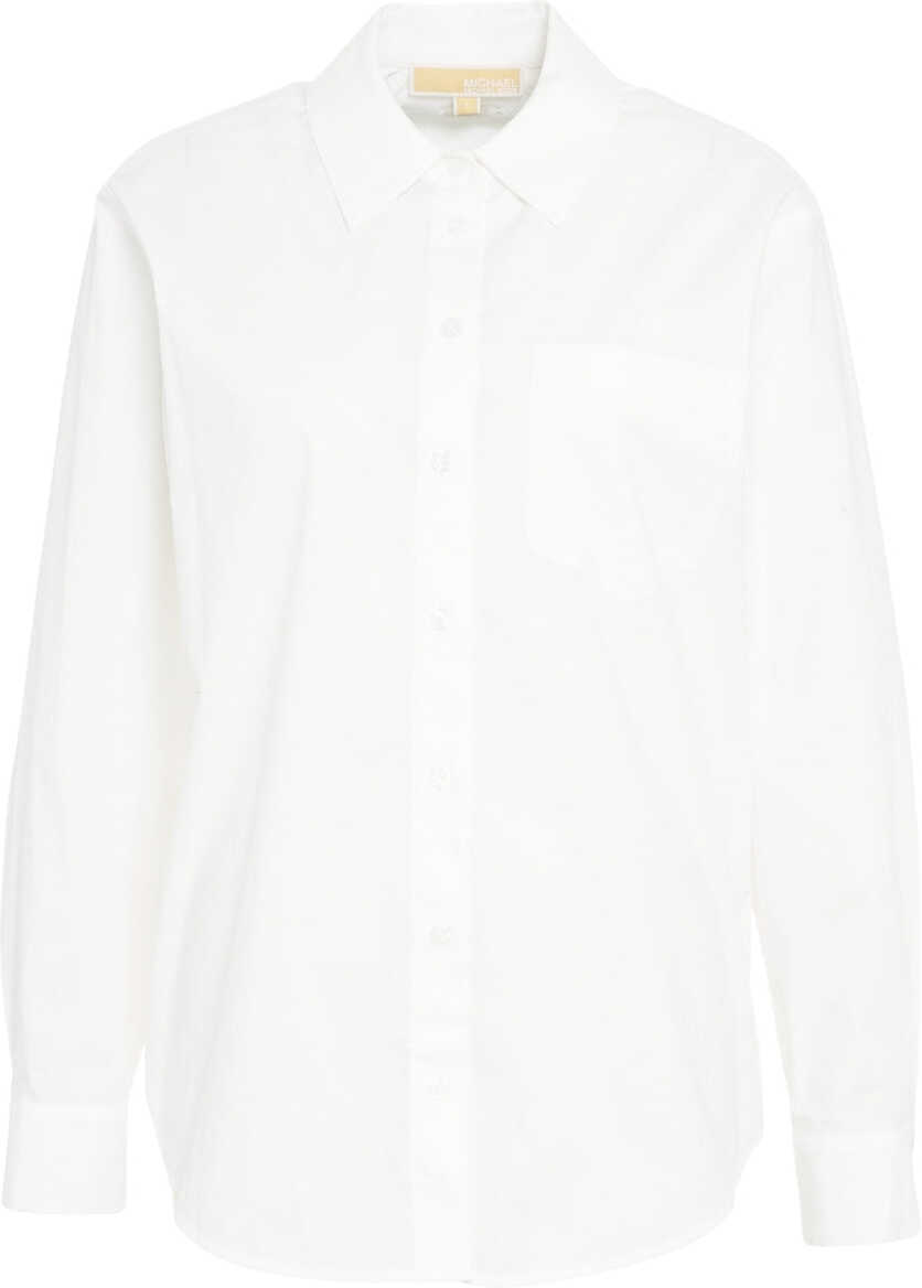Bluze Michael Kors Cotton blouse White Femei (BM 19033486) 2