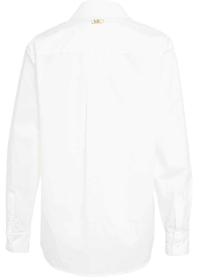 Bluze Michael Kors Cotton blouse White Femei (BM 19033486) 7