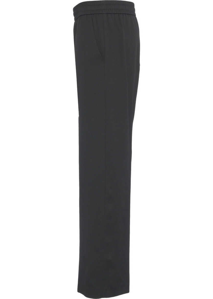 Pantaloni casual Golden Goose Pants with elastic waistband Black Barbati (BM 19033489) 8