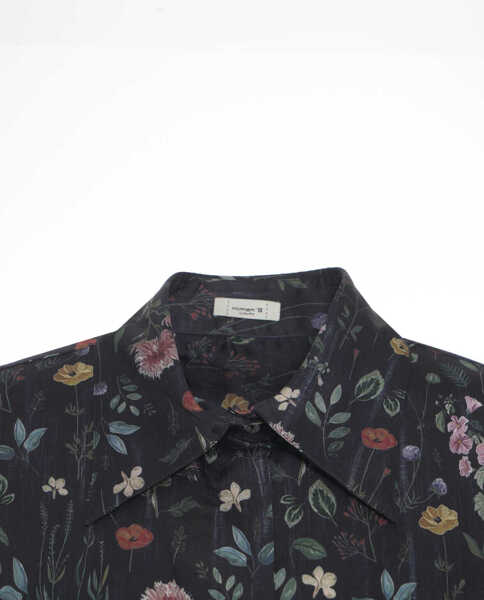 Bluze Himons Blouse with floral print Blue Femei (BM 19033498) 4