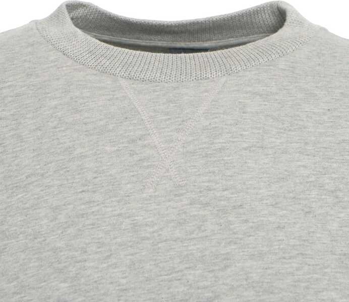 Pulovere casual AlphaTauri Sweatshirt with logopatch Grey Barbati (BM 19033501) 4