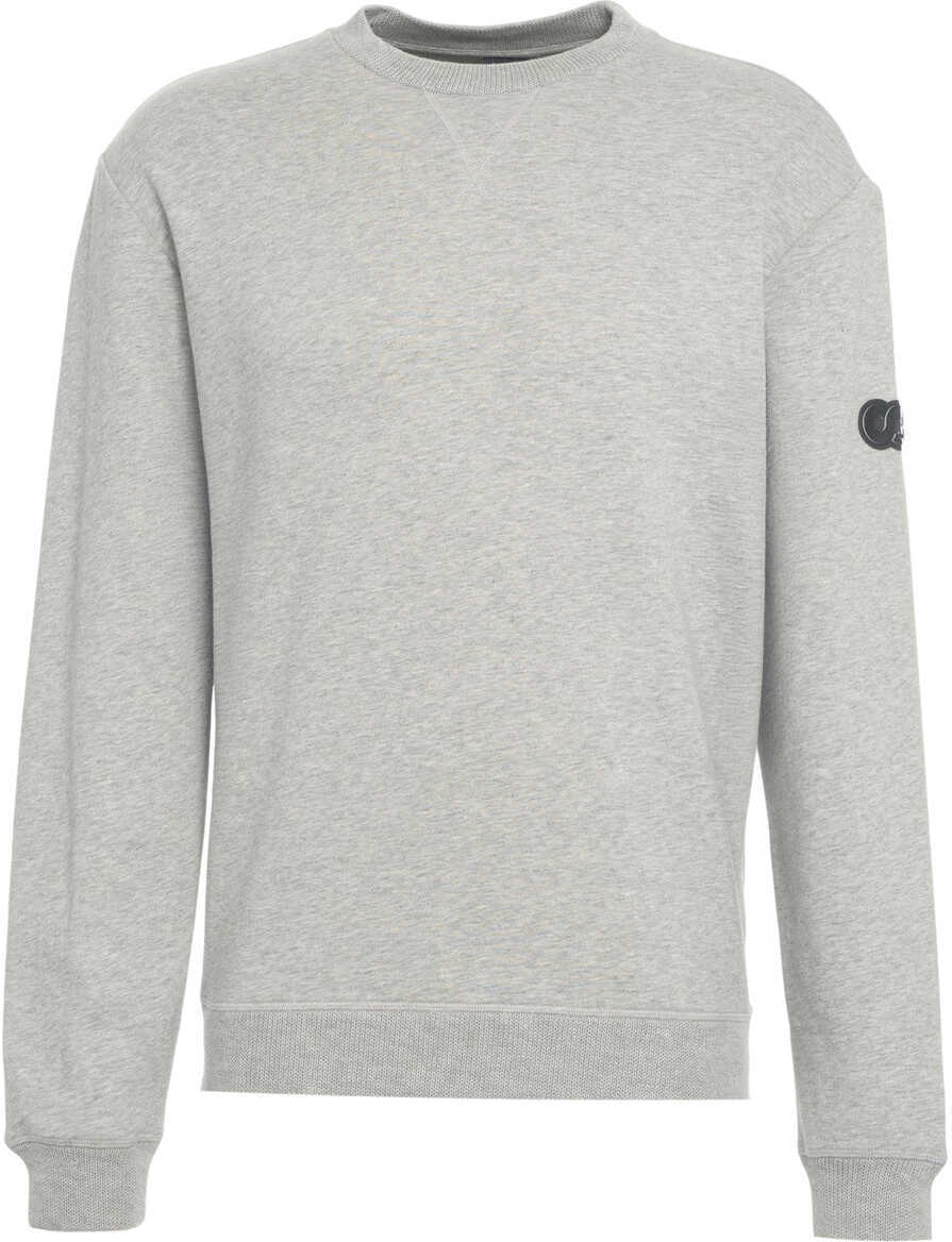 Pulovere casual AlphaTauri Sweatshirt with logopatch Grey Barbati (BM 19033501) 1