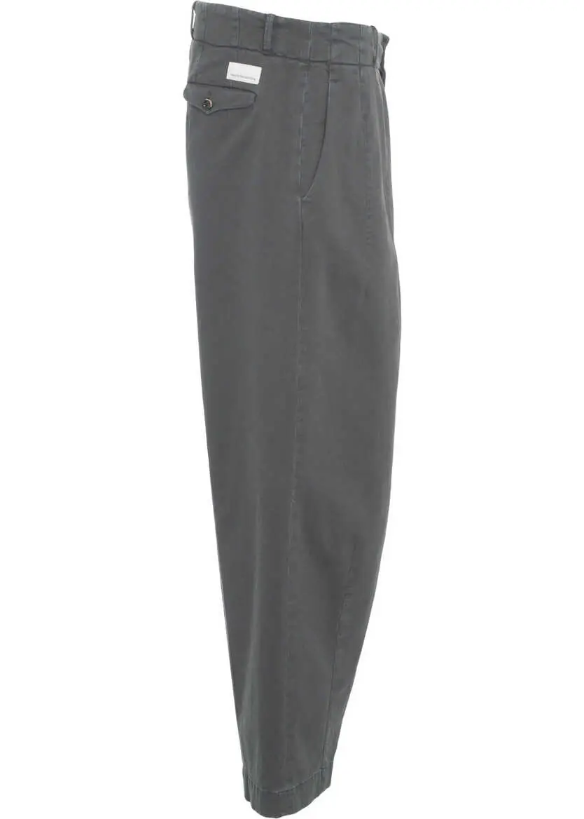 Pantaloni casual Nine in the morning Wide leg pants Grey Barbati (BM 19033513) 5