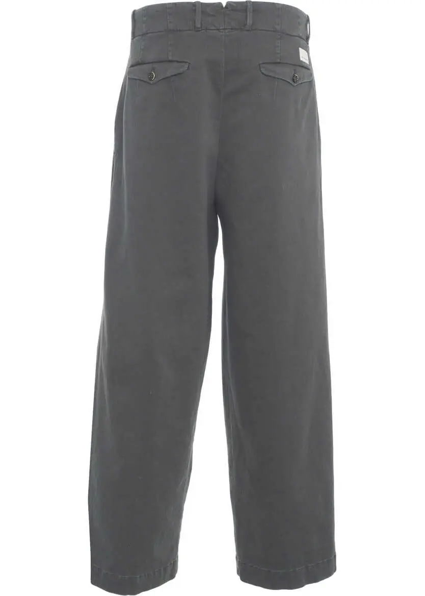 Pantaloni casual Nine in the morning Wide leg pants Grey Barbati (BM 19033513) 6