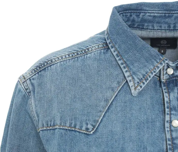 Bluze Ag Jeans Denim blouse Blue Femei (BM 19033519) 5