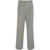 AMARANTO Pants with check pattern Grey