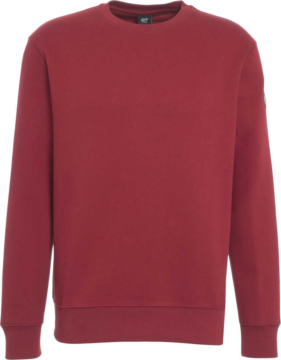 Pulovere casual AlphaTauri Sweatshirt with logo patch Red Barbati (BM 19033540) 1