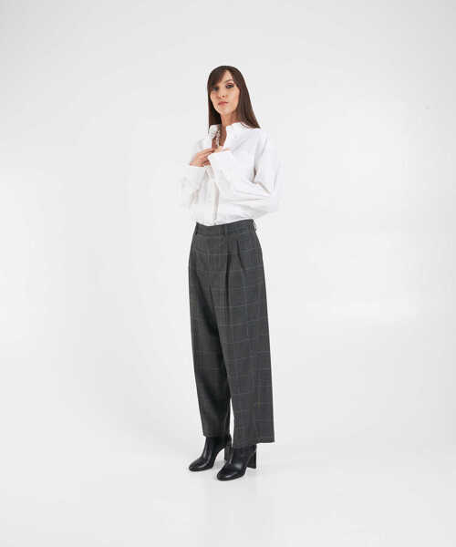 Bluze Otto d ame Blouse with button-down collar White Femei (BM 19033546) 3